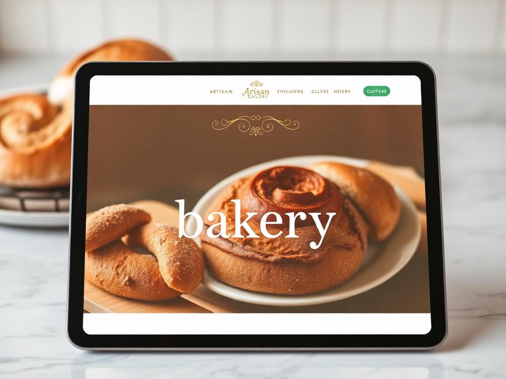 Honeycomb Bakery website preview