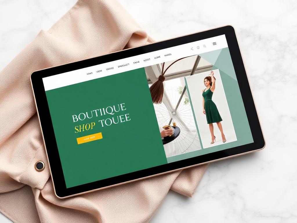 Linen & Vine website design preview